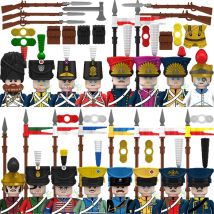 Kinder Spielzeug Napoleonische Kriege Bausteine Allgemeine Soldaten Mini Action-figuren Artillerie Schusswaffe Spielzeug Für Kinder Weihnachten Geschenke