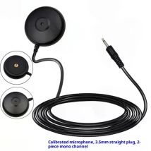 Replacement Calibration Microphone For MCACC AV Home Receiver For MONO Plug Mic 20Hz-16KHz Freq Response 5M Black Wire