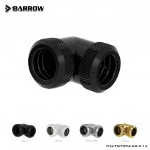 Barrow G1/4" 90 Degree Rigid Tube Dual Female Elbow Fitting Connector TWT90KNS-K14