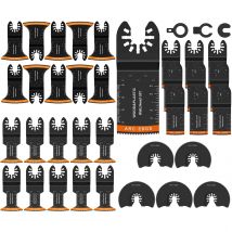 Multitool-Klingen, oszillierendes Sägeblatt, Multifunktions-Sägeblatt, Sägeblatt, Renovator, Multi-Schneideblatt zum Schneiden von Holz, Metall und Kunststoff