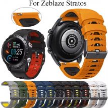 22mm Silikonarmband für Zeblaze Stratos 2/GTS 3/Ares 3 Pro/Beyond 3 Pro/Vibe 7 Pro/Btalk 3 Pro Uhrenarmband Armband Zubehör