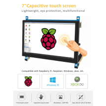 Schermo IPS da 7 pollici AIDA64 Display LCD mini pc Touch modulo HDMI 1024x600 per Raspberry Pi 3 Pi4 monitor PC monitoreur orange pi