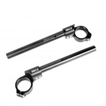 Für Kawasaki ZX25R/ZX4R/ZX4RR/ZX4R-SE Motorrad Racing Clip-On Lenker – 45 mm (1,77 Zoll) CNC-Oberklemme für Gabelrohre