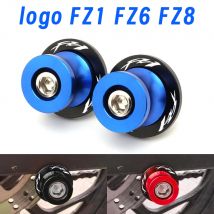 Logo For Yamaha Fz1 2006-2015 FZ6 2004-2016 FZ8 2010-2018 CNC Swingarm Spools Slider Screws Stand 6MM Accessories Fz1s Fz6n