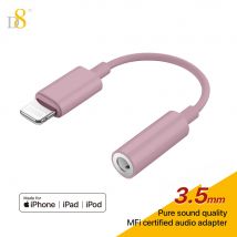D8 Blitz auf 3,5mm Audio adapter Typ C Aux Kopfhörer, Dac Stereo Mikrofon Hifi Kopfhörer Dongle, kompatibel für iPhone 14 13 12
