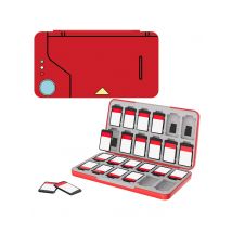 Adatto per lettore di cassette ad assorbimento magnetico per carte da gioco Switch 24 in 1 rosso