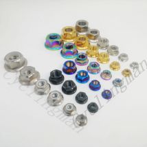 CyclingMan Titan M5 M6 M8 M10 M12 M14 Flanschmutter Schrauben für Motorrad Fahrrad