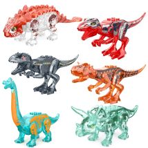 Jurassic Dinosaurier Bausteine Spielzeug Park Kompatibel Großen Marke Geschenke Simulation Tier T-Rex Raptor Ankylosaur Diamant