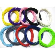 100 meter Gewachste Polyester Verdreht Kabel 1mm Macrame String Leinen Gewinde Verschiedene