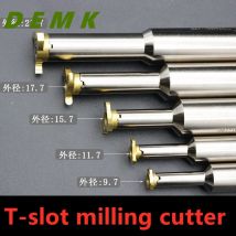Indexable T-slot milling cutter 9.7mm 11.7mm 15.7mm 21.7mm Replaceable insertable T-type milling cutters