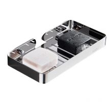 Edelstahl Bad Seifen halter Splitter Bad Dusche Seifens chale Hand waschseifen Regal Bad Regal Hardware