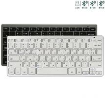 Jomma dünne Bluetooth 2,4g Bluetooth-Tastatur drahtlose wiederauf ladbare Tastatur für Tablet iPad iPhone Laptop MacBook Russland