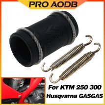 Für KTM SX XC EXC XCW TPI 250 300 Motorrad Auspuffrohr Anschluss Schlauch Frühling Für Husqvarna TC TE TEI TX TXI GASGAS 2017-2023