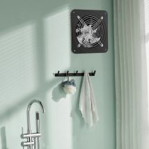 40 W Hochgeschwindigkeits-Abluftventilator, Lüftungsventilator, 6 Zoll Abluftventilator, 2600 U/min, 220 m3/h, Luftstrom-Abluftventilator