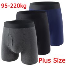 Plus Size Boxershorts Herren Baumwollunterwäsche für 95–220 kg Boxershorts Große Größe 8XL Bequeme Herren-Shorts