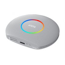 ATOTO Wireless Apple Carplay Adapter Car Android System AI Box Ring Kit Smart Android Auto USB Bluetooth Radio Stereo Play CB6