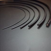 5 mX schwarzes PMMA-Endglüh-Glasfaserkabel aus Kunststoff. Innendurchmesser 2 mm/3 mm/5 mm/6 mm/8 mm/10 für leichte Beleuchtung
