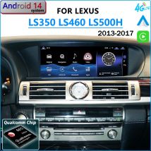 LS460 Android 14 Qualcomm Per LEXUS GS600H LS400 LHD 2013 2017 CarPlay Autoradio Stereo Navigazione GPS Netflix Multimedia Playe