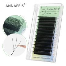 ANNAFRIS W Shape przedłużanie rzęs 3D gotowy wentylator objętościowy W Style YY wysokiej jakości