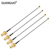2PCS MHF Kabel SMA Buchse auf uFL/u.FL/MHF Buchse MHF4 WIFI Antenne RF Koaxialkabel RG1,13 MM 0,81 MM Pigtail Verlängerung Kabel