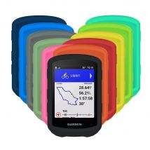 Garmin EDGE 540 840 Hülle GPS Fahrradcomputer Silikonhülle Gummi Kilometerzähler Schutzhülle + HD-Folie (für Garmin EDGE 540 EDGE 840)