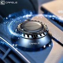 Deodorante per auto rotante solare Profumo per auto universale Diffusore di oli essenziali Decorazione cruscotto Accessori interni auto