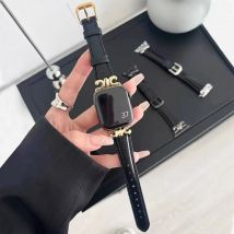 Luxusarmband für Apple Watch Band Damen 11/10/9/8/7/6/5/4/3/2/1 SE 38 mm 40 mm 41 mm 42 mm 44 mm 45 mm 46 mm 49 Lederschlaufe