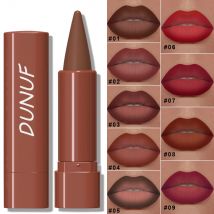 Penna per labbra sfumata con finitura in velluto opaco Rossetto con applicazione liscia per labbra definite ed eleganti
