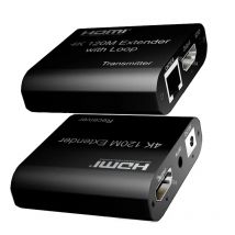 Extender HDMI 4K 120M su RJ45 CAT5e/6 vs 1080P 60M Extender video HDMI a Ethernet Rj45 con audio EDID per PS5 PC Laptop TV