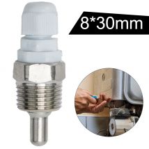 Edelstahl-Schutzrohr L30-300 mm 1/2 BSP G-Gewinde für Temperatursensoren passend für Durchmesser 6 mm Rohrthermometer Hygrometer