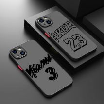 Custodia per telefono con numero Superstar da basket per iPhone 15 14 13 12 11 Pro Max mini XS Max