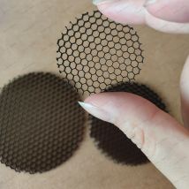 10pcs 23mm 25mm 30mm 35mm 50mm 55mm 92mm 100mm LED Light Shade Hood Downlight Spotlight Round Honeycomb Mesh Cover Anti-glare