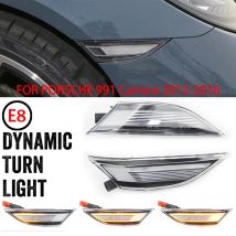 2 pezzi per Porsche 991 981 718 Cayman Boxster Cayenn lampeggiante LED indicatore di direzione indicatore laterale lampada ripetitore