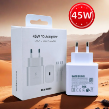 Oryginalna ładowarka Samsung 45W Super szybkie ładowanie EU certyfikowany Adapter do Galaxy Z Fold 5 4 3 Flip 5 4 3 S23 S24 Ultra S20 S22 S21