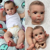 22-Zoll-Kit wieder geboren gemalt wieder geboren Kits Maggie Bebe wieder geborene Puppe DIY gemalt lebensechte unvollendete Puppe