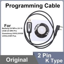 Kabel do programowania USB Quansheng UVK5 UVK6 5RPlus Baofeng 18Pro 13Plus 17Plus V2 Kabel do