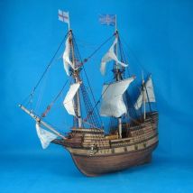 1/48 Simulation Mayflower Segelboot 82,1 cm handgemachte Holzstruktur Segelboot Modellbausatz Junge Spielzeug Geschenk Ornament