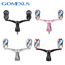 Gomexus Spinn rolle Titan legierung Griff eging Angeln 82mm Rollen griff für Daiwa Shimano Stella Stradic Doppel griff