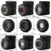 1/8 1/10 Klettern Auto 2,2 Zoll Metall Clip Reifen Nabe Aoxing Reifen Scx10 Easy Control Mjx H8h Radnabe Reifen Set