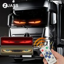 200/150/120 CM Extra Große LED Devil's Eye Flexible Windschutzscheibe Lampen Auto Innen Atmosphäre Licht Universal auto Zubehör