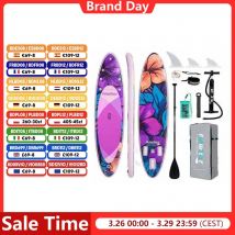 FunWater Stand Up Paddle Board Tavola da surf completa antiscivolo per sport acquatici Sup Paddle Board con accessori