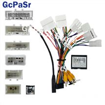 Car Wiring Harness Adapter Canbus Box Decoder Android Radio Power Cable For Toyota/Prius/Harrier 4/runner