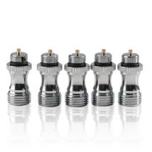 Valvola dell'aria in acciaio inossidabile per parti dell'aerografo a doppia azione Accessori per utensili a spruzzo per vernice con aerografo (1/3/5 pezzi, possono scegliere)