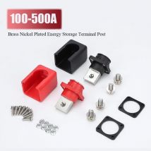 100-500A Quadratische Energiespeicherklemme Kupfer Hohe Strom Durch Wand Stil Neue Energie Lilthium Batterie Batterieanschluss