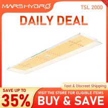 Mars Hydro TSL 2000, LED-Wachstumslicht, volles Spektrum, dimmbar, für Zimmerpflanzen, Hydrokultur,