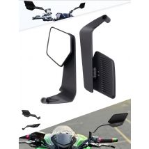 Motorcycle Side View Mirror For Kawasaki Z1000 Z900 Z800 Z750 Z650 Z400 Z300 Rearview Mirrors Kits Rotate Adjustable for BMW