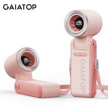 GAIATOP Handheld-Fan-Life-Mini-Fan-Tragbare-wiederaufladbare Fans-4000 mAh-Batterie-Folda 100 Gänge starker Wind Summer Sble-USB-Fan