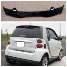 Für Mercedes-Benz Smart Fortwo 451 Spoiler, hochwertiges ABS-Material, Dachspoiler, Flügel, Kofferraum, Lippe, Kofferraumabdeckung, Auto-Styling