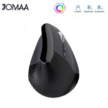 Vertikale kabellose Maus, Bluetooth-Maus mit Geschwindigkeitsrolle, ergonomisches Design für Komfort und reduzierte Handgelenksbelastung, für Zuhause, Büro