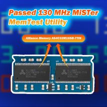 RetroScaler MisTer SDRAM 32MB(v2.2)/128MB(v3.0) Placa extra delgada de soldadura manual para MisTer FPGA DE10-Nano